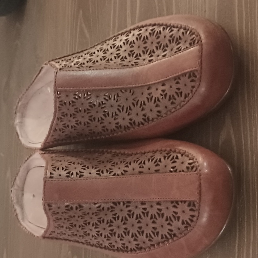 Easy spirit brown air fresh Sedusk slip on comfort shoes sz 7.5 W/W